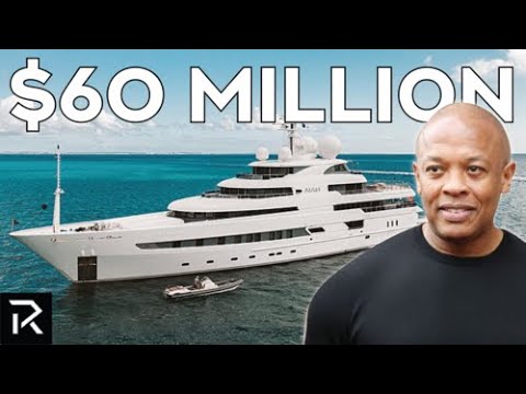 image 0 A Look At Dr. Dre's $60 Million Dollar Yacht