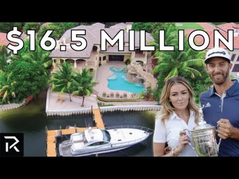 A Look At Dustin Johnson & Paulina Gretzky's Florida Mansions