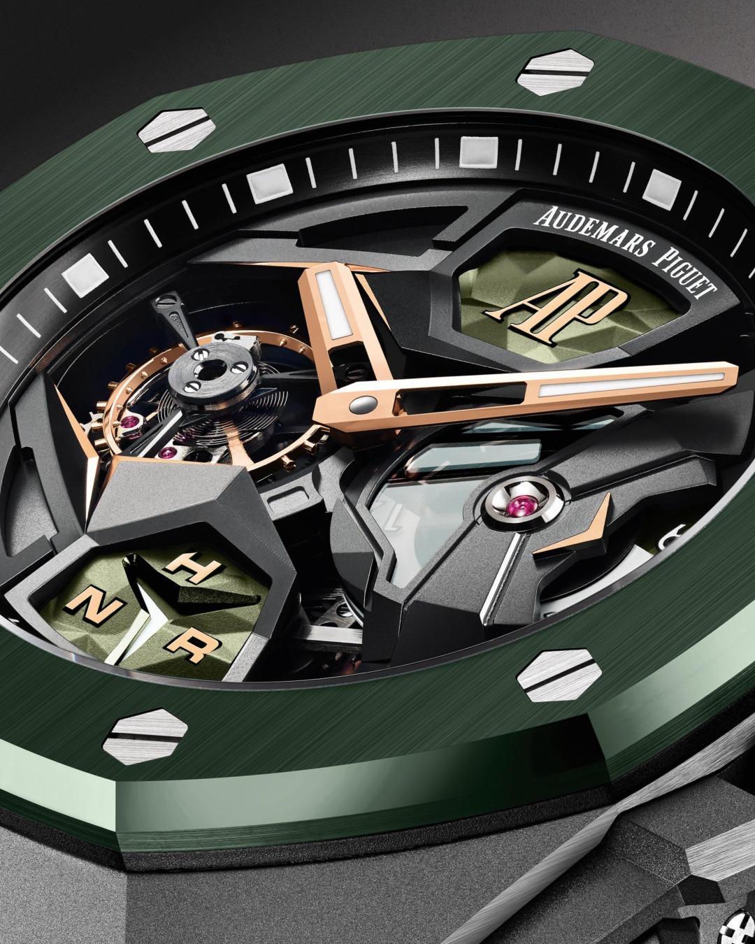 image  1 Audemars Piguet - Dressed in green for the first time
