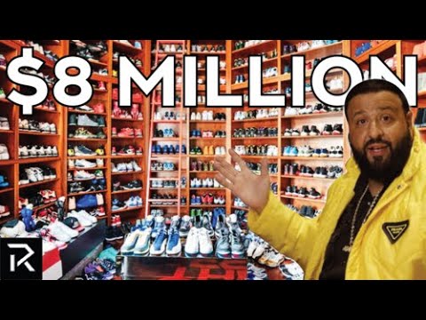 image 0 Dj Khaled Has A $8 Million Dollar Sneaker Collection