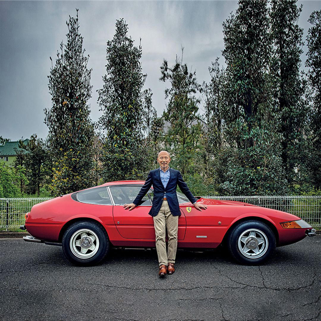 image  1 Ferrari - In this episode of this series we join Koichi Hoya, pictured here with his #Ferrari365GTB4