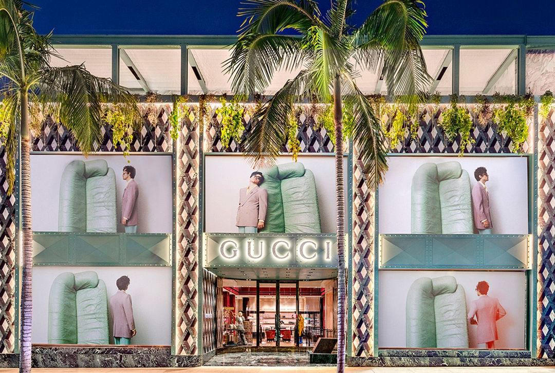 image  1 Gucci HA HA HA takes over the Beverly Hills Flagship, bringing Harry Styles and Alessandro Michele’s