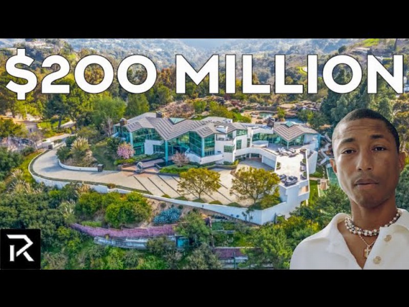 How Pharell Williams Spends $250 Million