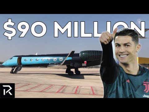 Inside Both Of Cristiano Ronaldo's Private Jets