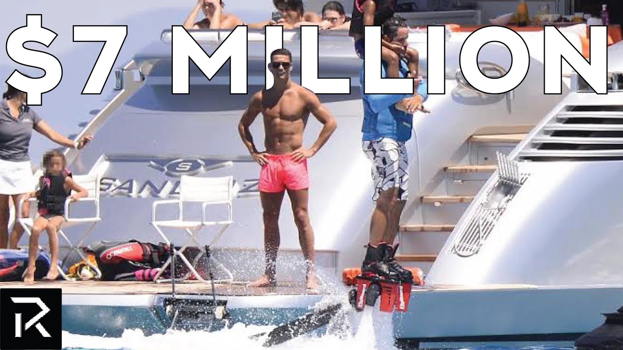 image 0 Inside Cristiano Ronaldo's $7 Million Dollar Yacht
