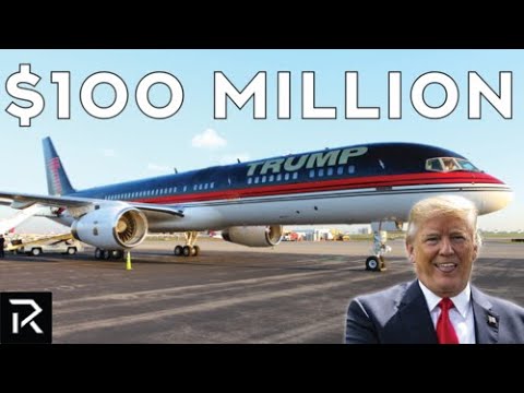 image 0 Inside Donald Trump's Gold Plated Private Jet