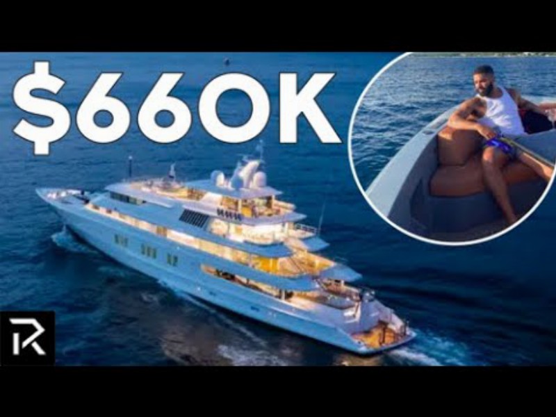 Inside Drake’s $660k Yacht Excursion