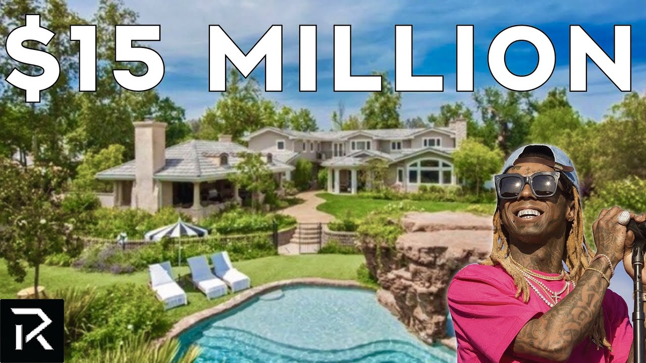 image 0 Inside Lil Wayne's $15 Million Dollar Hidden Hills Mansion