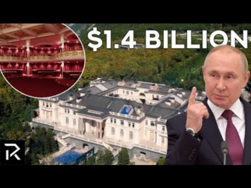 Inside Putin's Billion Dollar Palace