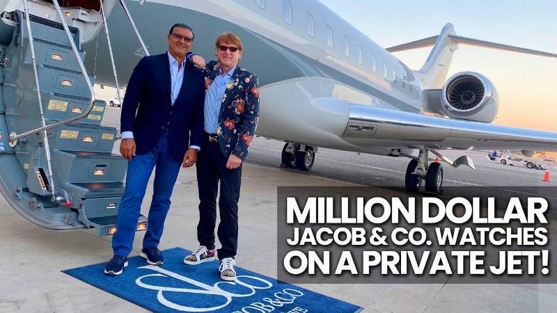 Jacob Shows Me Watches Worth Millions On A Private Jet!