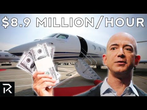 image 0 Jeff Bezos Makes $8.9 Million Dollars Per Hour