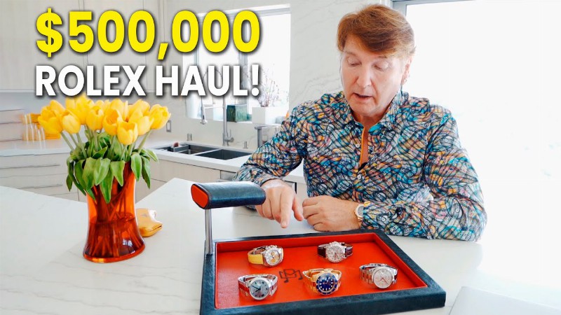 My $500000 Rolex Haul!