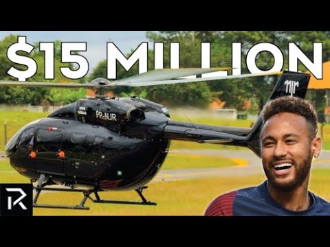 Neymar Owns A $15 Million Dollar Batman Helicopter