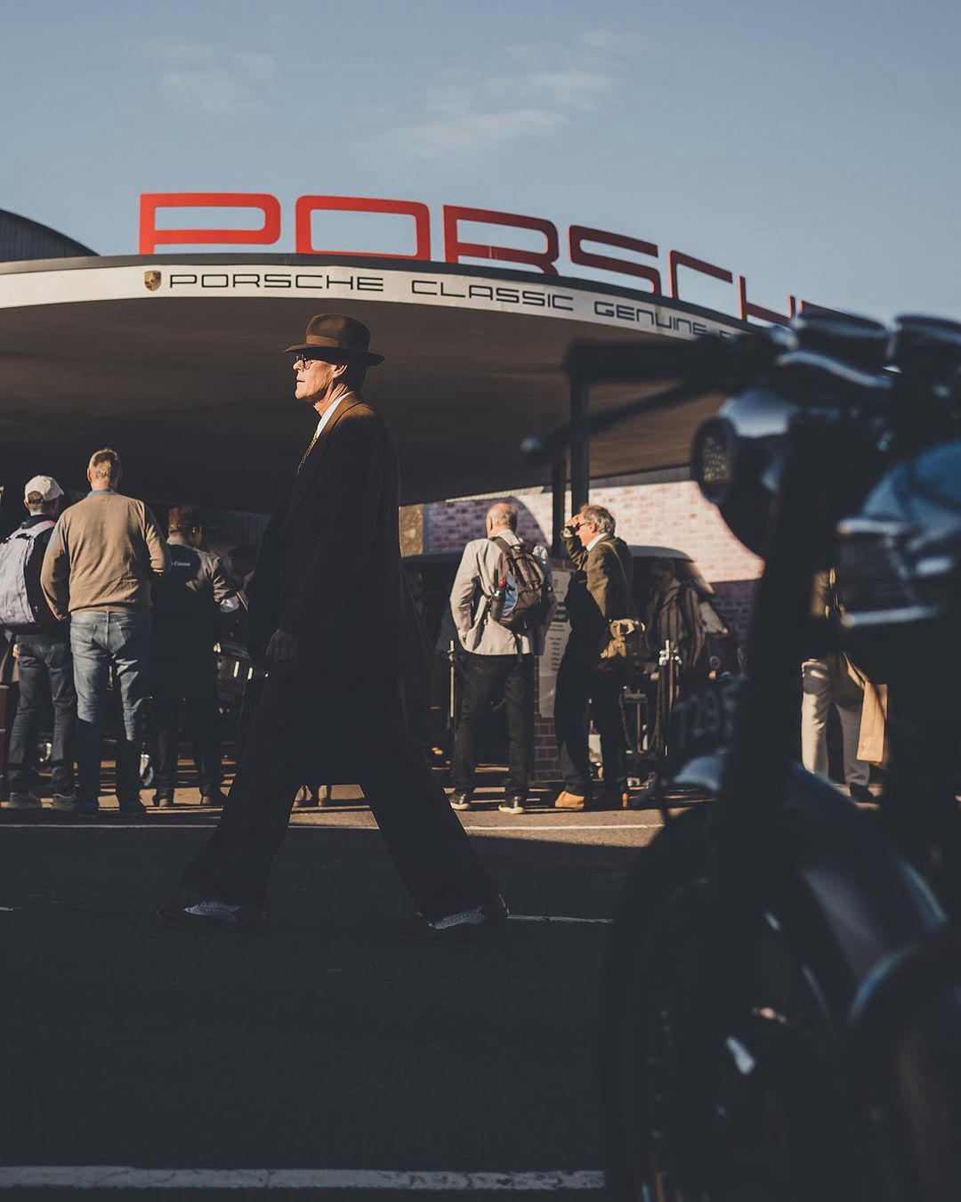 Porsche - Historic motor racing returned to the period-themed #goodwoodrevival, where, “make do and