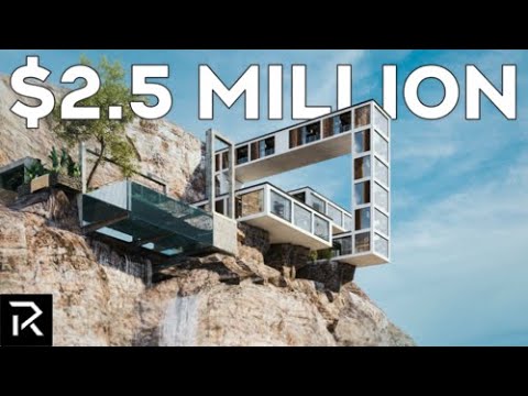 image 0 Ridiculous Mansion Built On The Side Of A Cliff