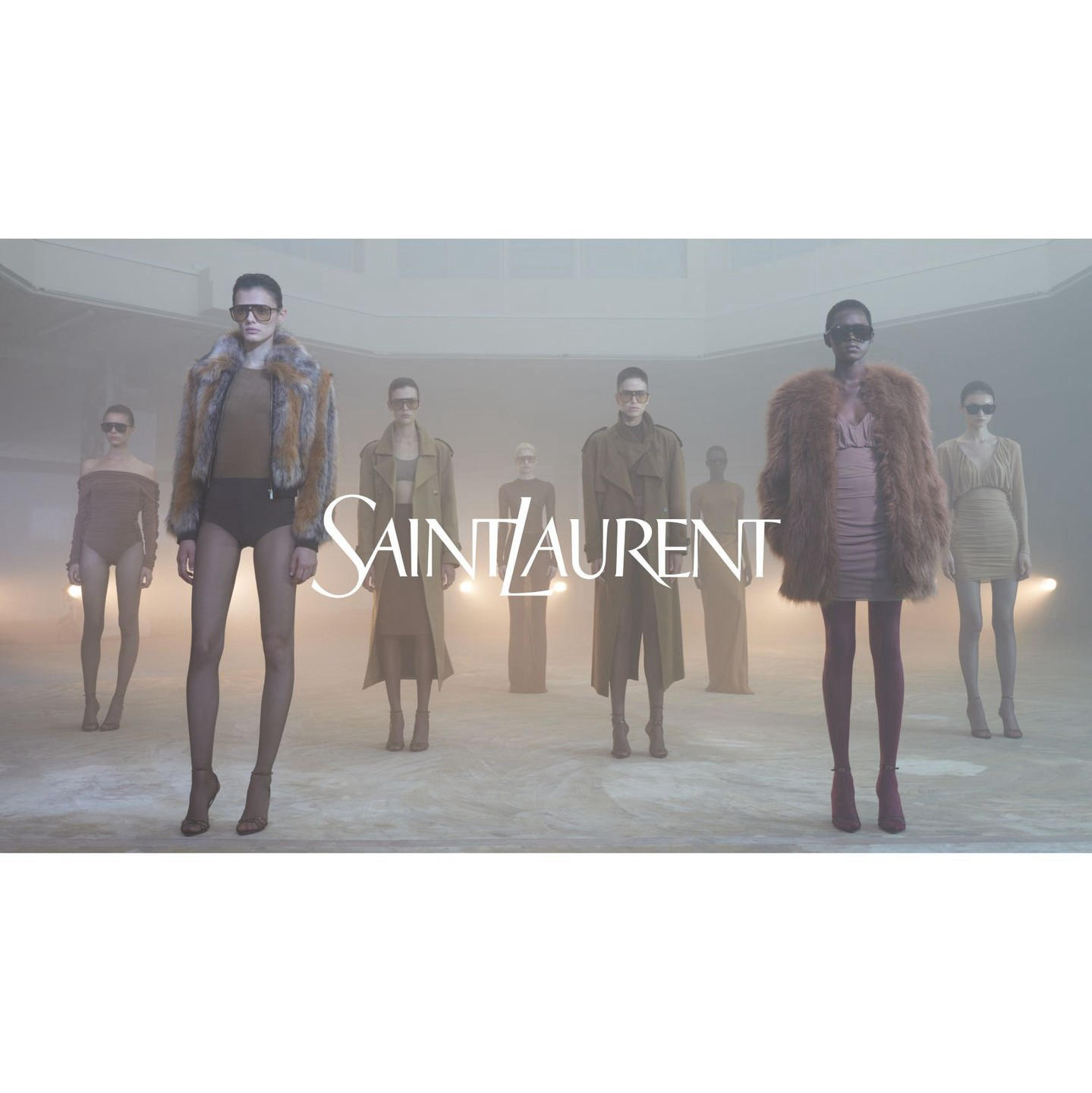 image  1 SAINT LAURENT - Spring 23⁣⁣⁣⁣⁣by Anthony Vaccarello⁣⁣⁣⁣Photographed by Vanessa Beecroft⁣⁣⁣⁣⁣#YSL #Sa