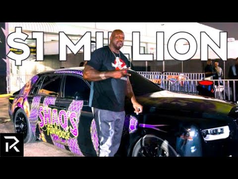 image 0 Shaq Has A Laker Themed Rolls Royce In Memory Of Kobe Bryant