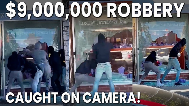 image 0 Terrifying $9000000 Jewelry Heist In Beverly Hills!!