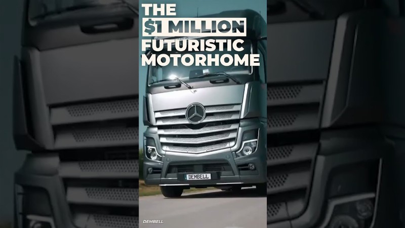 The $1 Million Dollar Futuristic Motorhome