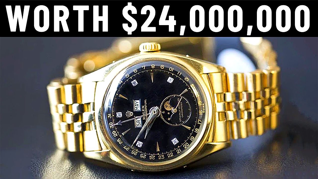 The $24000000 Rolex Watches
