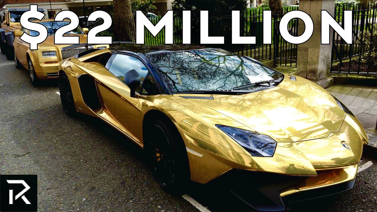 The Saudi Prince With A Collection Of Gold Supercars