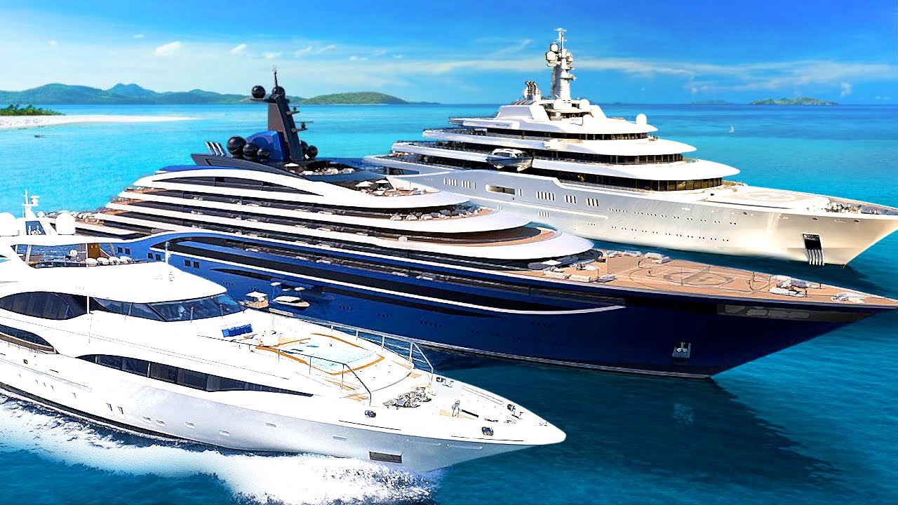 The World's Most Expensive Collection Of Yachts