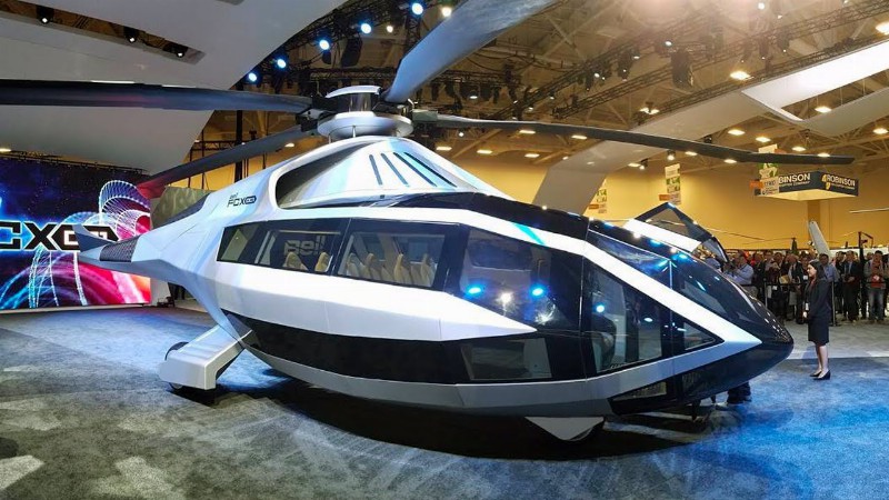 This Futuristic Helicopter Has Built In Ai #shorts
